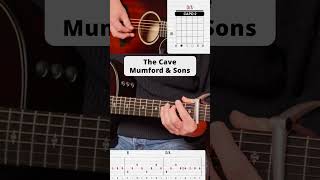 The Cave - Mumford &amp; Sons #shorts #song #tutorial #guitarcover #cover #acoustic
