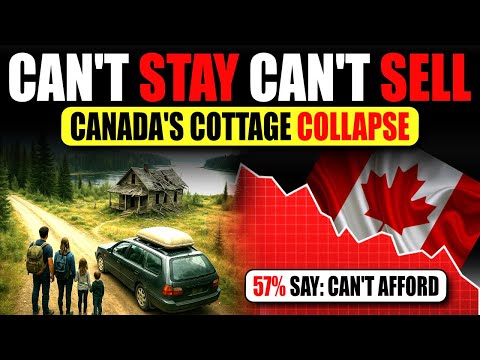 CAN’T STAY, CAN’T SELL - Canada’s Cottage Collapse (2025 Real Estate Crisis)