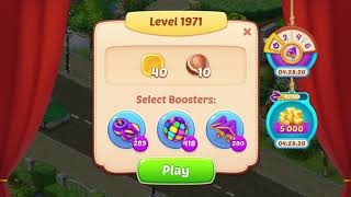 Homescapes Level 1971 With No Boosters