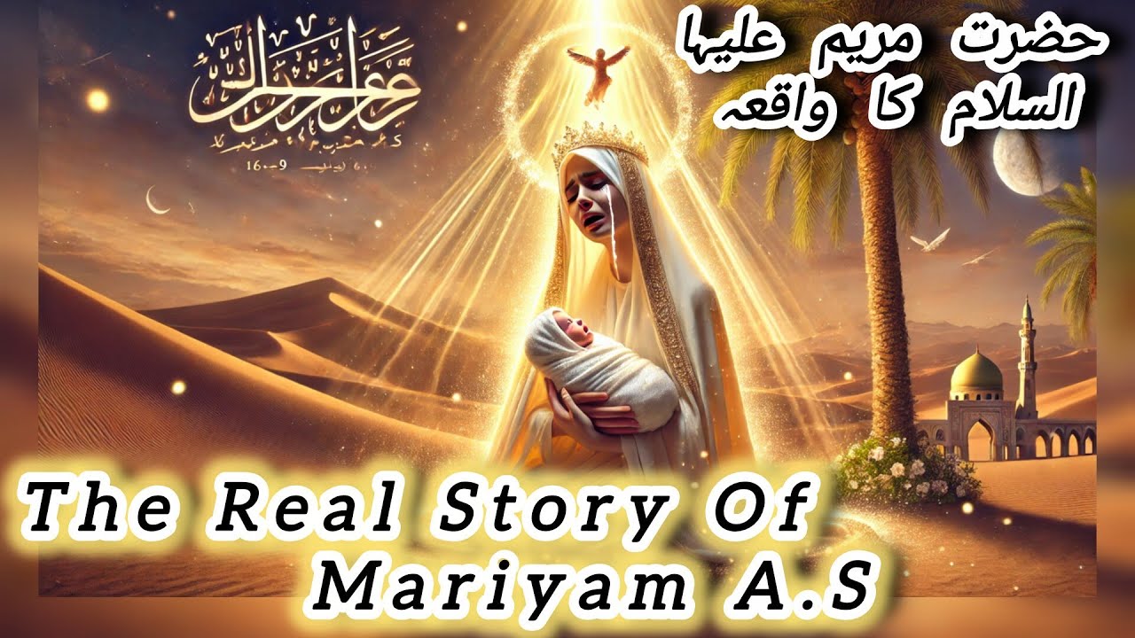 The Story of Maryam (A.S.) –The Story of Patience & Tears #MaryamAS # ...