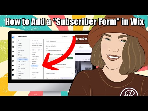 How to Add a "Subscriber Form" to Your Wix Website by Sarah Bryce Designs
