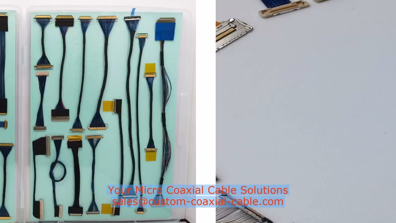 bulk micro coax cable 38 AWG ultra flexible micro-coax 42.5 ohm impedance micro-coax lead Indonesia