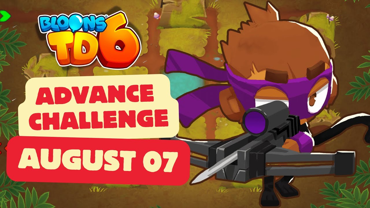 btd6 Advanced Challenge | Earth Bat Tv Challenge | August 7, 2025