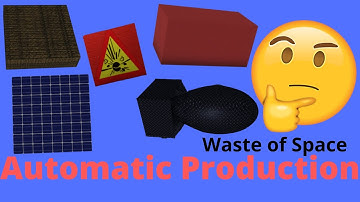 Automating Resources and Supplies in Waste of Space Tutorial+Guide