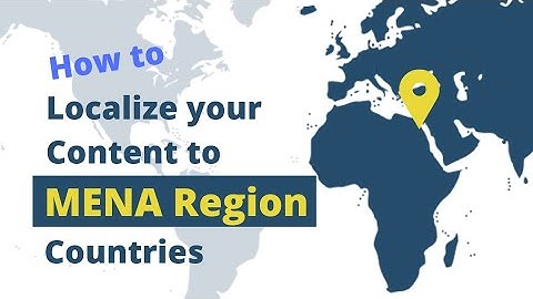 How to Localize your Content to MENA Region #tips #tutorial
