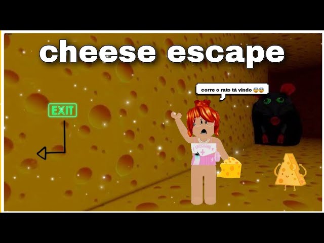 RATO GIGANTE COME QUEIJO  Roblox - Cheese Escape 