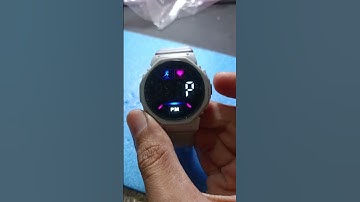 Cara Setting Jam Digital model 1 tombol