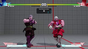 SF5 M.Bison s2 frames traps and counter hit punishes