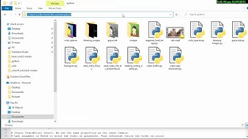 【Python OPENCV】 write video file