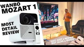 Wanbo Mozart 1 HDR 10 Projector Most Detailed Review !