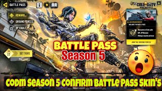 cod mobile season 5 battle pass leaks | codm season 5 New character leaks | codm season 5 leaks 2024