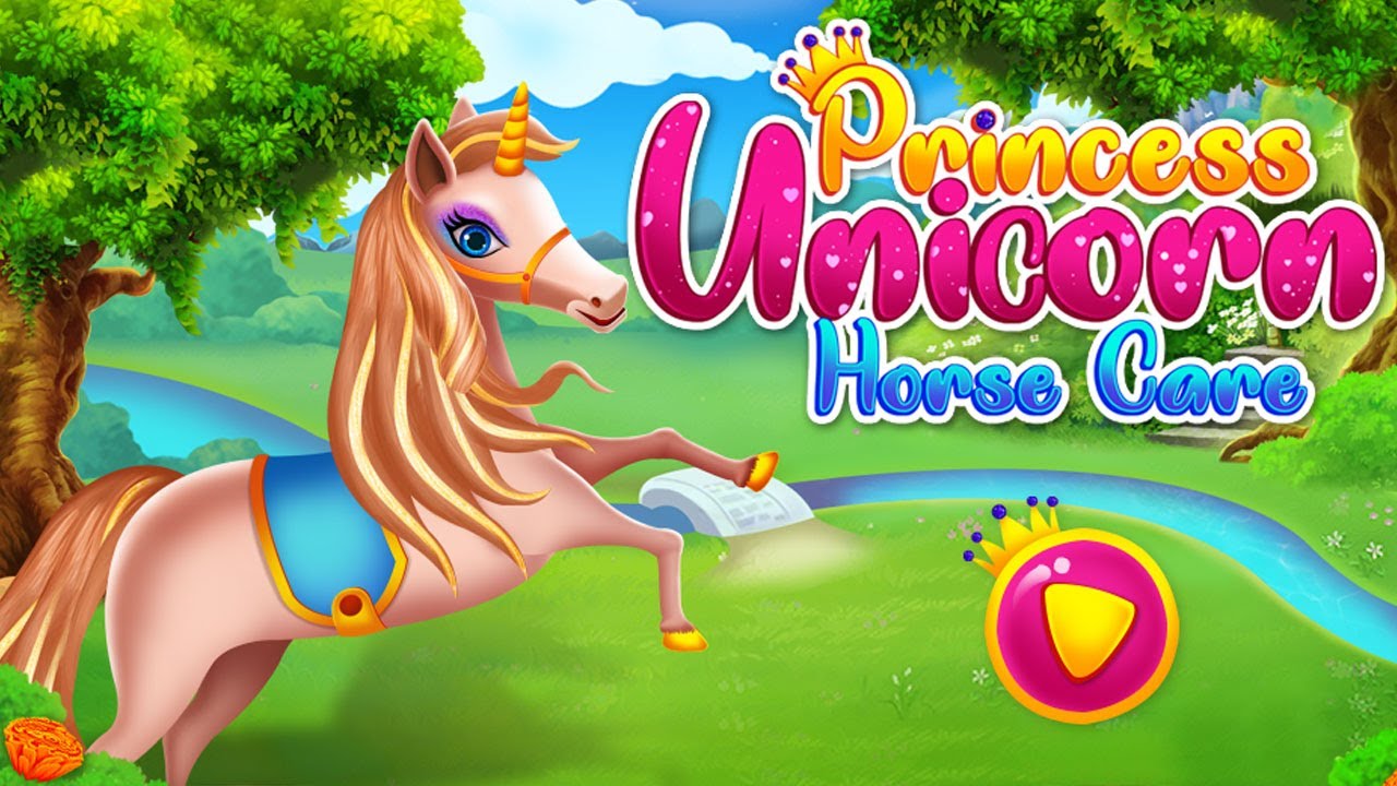 Unicorn Pony Horse Care Game