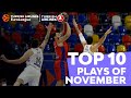 Turkish Airlines EuroLeague, Top 10 Plays of November!