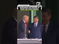 MOMENT: Handshakes and whisper as Trump and Xi bids farewell after meeting