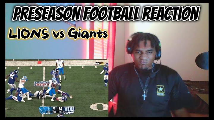 ArchivedbyG LIONS vs. Giants Week 1 Preseason Highlights| NFL 2024