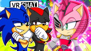 Sonic & Shadow Meet Rusty Rose! (VR Chat)