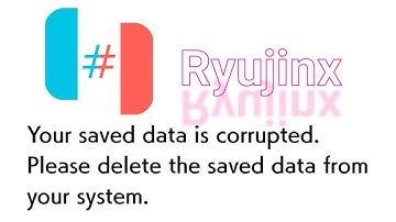 Ryujinx | ​​Je opgeslagen gegevens zijn beschadigd/De opgeslagen gegevens op de Nintendo Switch k...