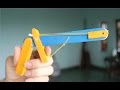 How to make a gun that shoots with sticks | Very simple