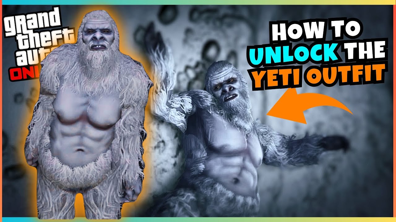 How to Unlock the Yeti / Bigfoot Outfit in GTA Online - YouTube