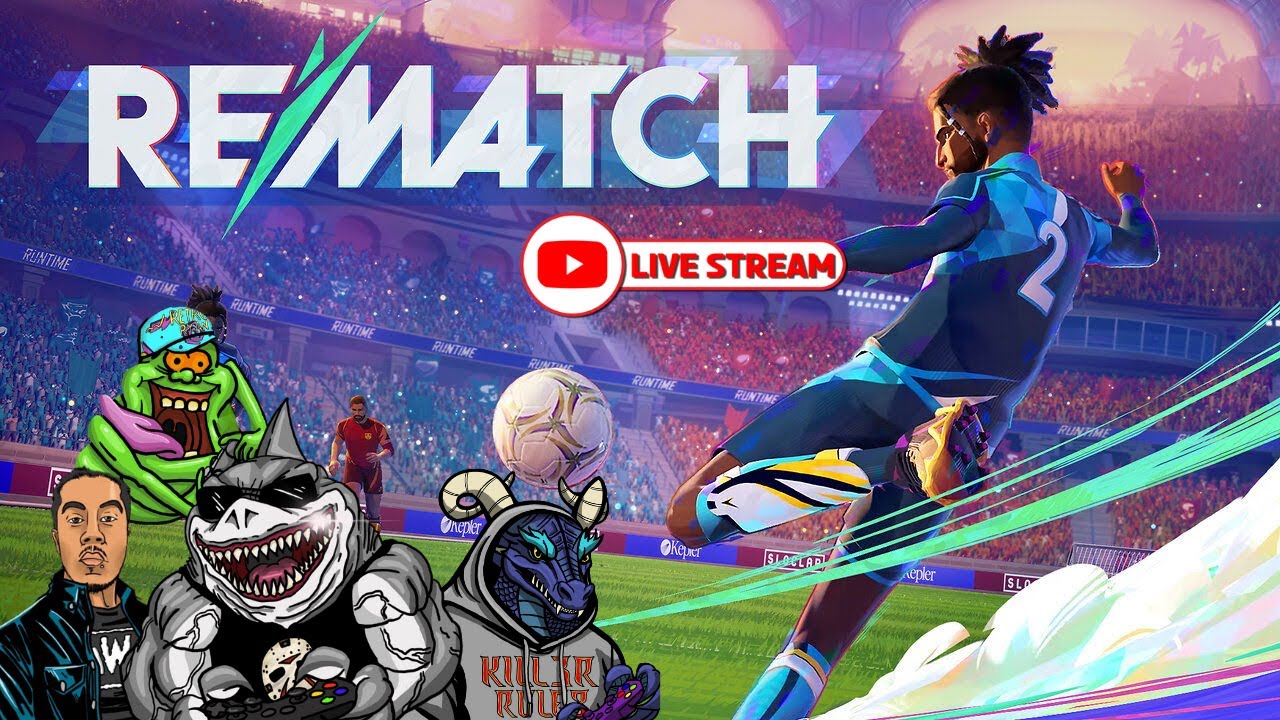 🎮 Live: Three Amigos and a Gringo – Rematch (5v5 Arcade Soccer)