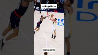 Stephen Curry Smooth Handle to Splash Three #stephencurry #nba #basketball #nbahighlights #shorts
