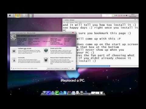 How to transform Vista/7 into Mac OS X Snow Leopard