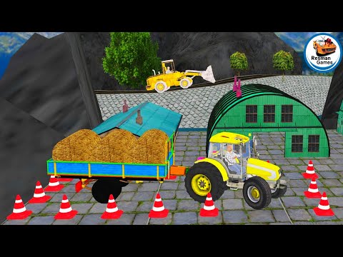 Heavy Cargo Tractor Trolley Driver#5 - Farming Simulator 2020 - Android Gameplay