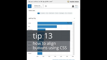 tip 13 - how to align buttons using CSS improve design