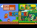 What if Super Mario Bros. NES was Recreated in Super Mario World?!