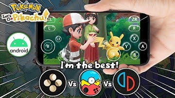 Egg NS vs Skyline vs yuzu emulator on Android | Pokemon let