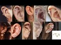 Cartilage Earrings Designs | Ear Piercings Jewelry | Trendy and Stylish Cartilage Earrings Designs