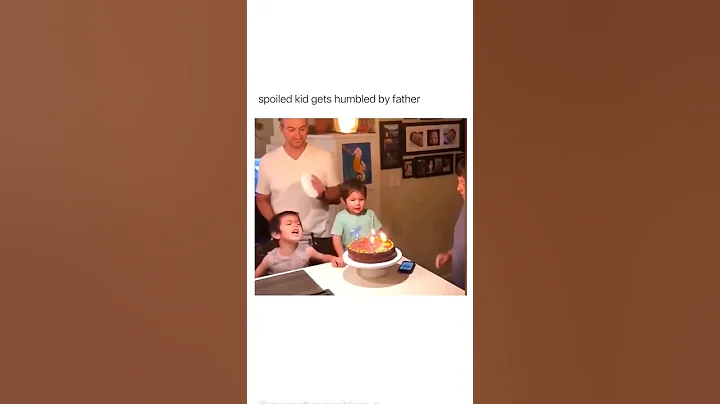 Father Stops Kid From Blowing Candle on a Birthday Party🤣 #comedy #viral #funny #youtubeshorts