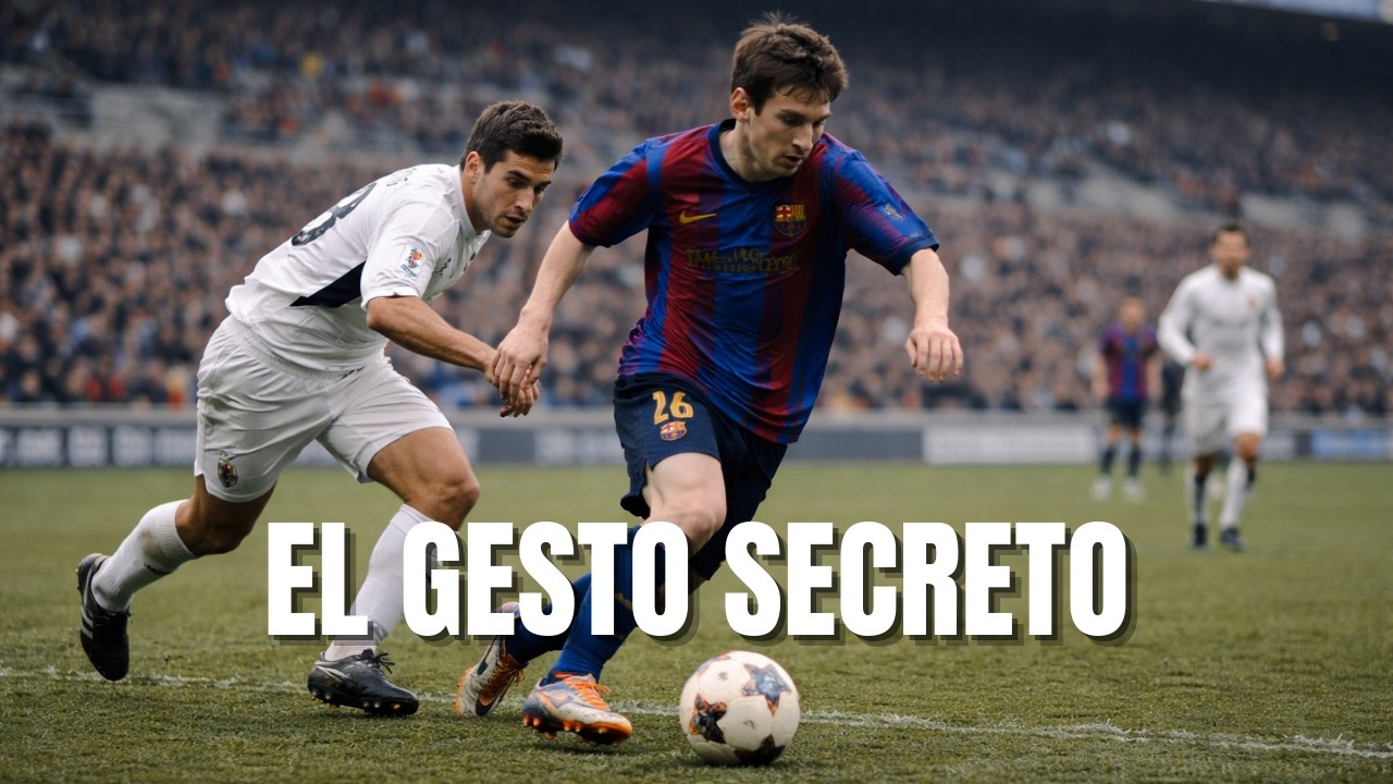 Messi marcó el gol. No lo celebró. Se quedó mirando un asiento vacío. Esta es la razón.