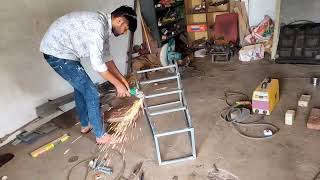 diy metal stool |lohe ka stool banane ka tarika |iron stool making |how to make iron stool l