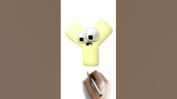 How to Draw Alphabet Lore #Y #lettery #shorts #alphabetlore #utoocandraw #howtodraw