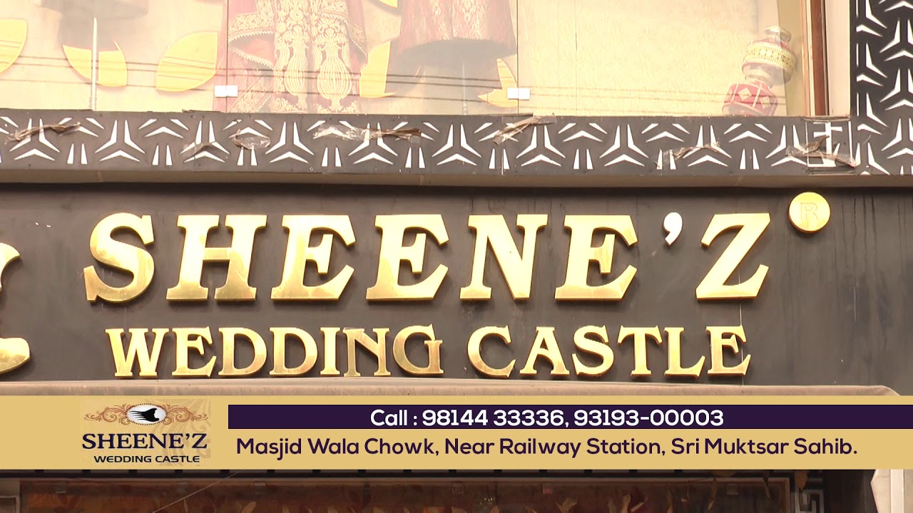 sheenz'z wedding castle muktsar , MERA PUNJAB MUKTSAR , BEST LEHNGA