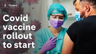 Covid vaccine to be rolled out from Tuesday across the UK