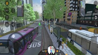 Bus simulator 2023 |CAREER MODE Gameplay 1 | KIDSMAN GAME screenshot 2