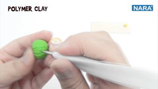 NARA Tutorial: POLYMER CLAY_how to make CACTUS