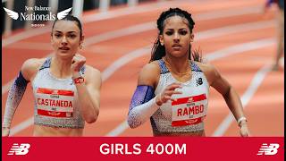 Girls 400M - New Balance Nationals Indoor 2026