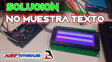 No Muestra Caracteres en LCD 20x4 Comunicación I2C con ARDUINO (SOLUCIÓN)