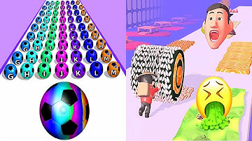 AZ Run VS Sushi Runner All Levels Gameplay Walkthrough Android, iOS NEW UPDATE