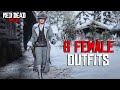 6 red dead online outfits female