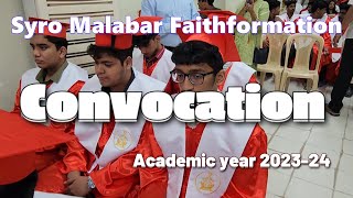 Syro Malabar Faith Formation Convocation  of class 12 (AY2023-24)