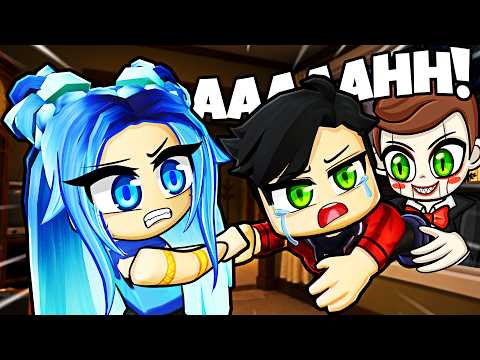 CREEPY PUPPET  IS AFTER US... Roblox Amber Alert!