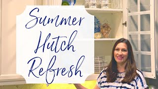  Summer Hutch Refresh  Something For All Seasons Challenge | Summer 2019