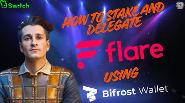 $FLARE Airdrops. Hoe je je $FLR Flare-tokens kunt staken en delegeren.