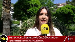 Meteoroloji̇ Genel Müdürlüğü Açikladi İşte İlçemi̇zdeki̇ 5 Günlük Hava Durumu...