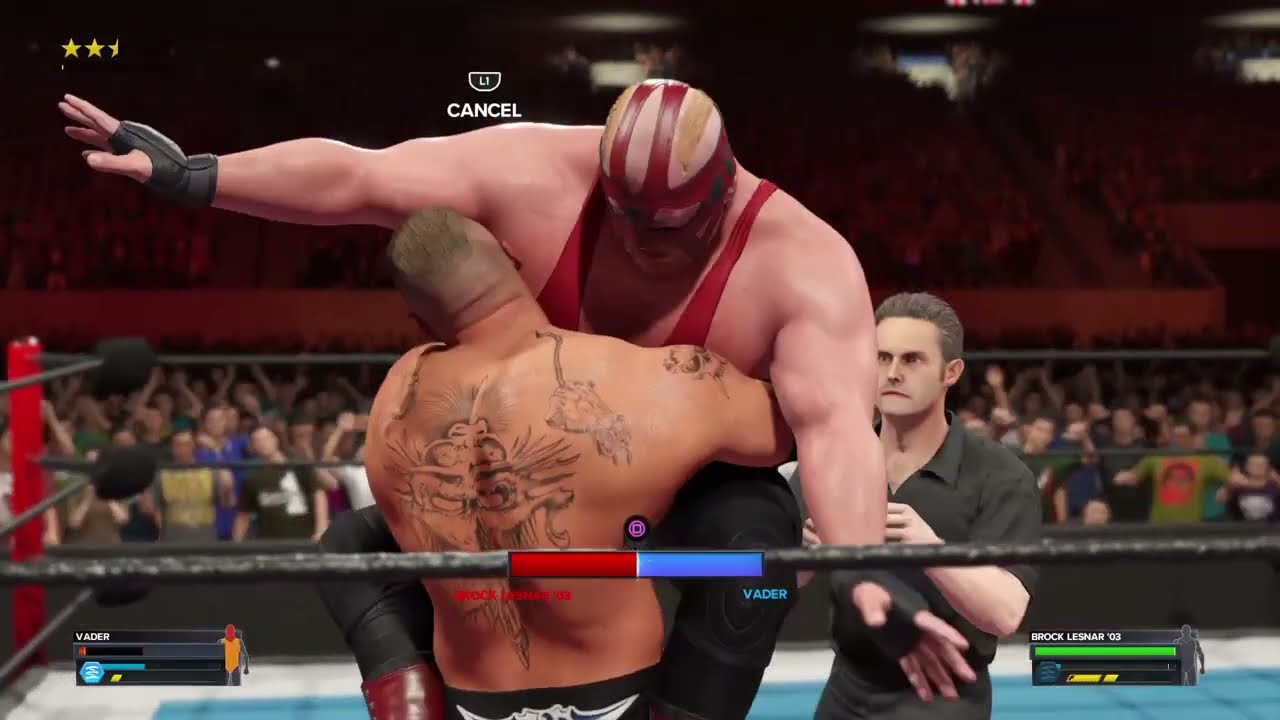 Brock Lesnar vs. Vader