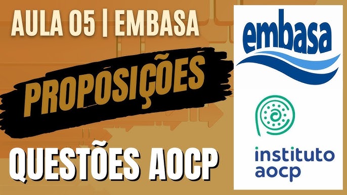 Concurso EMBASA - RLM - Prof. Mineirim